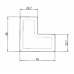 ESQUADRO ALINHAMENTO Nº5 22.7X0.8MM QUINADO 2.2MM